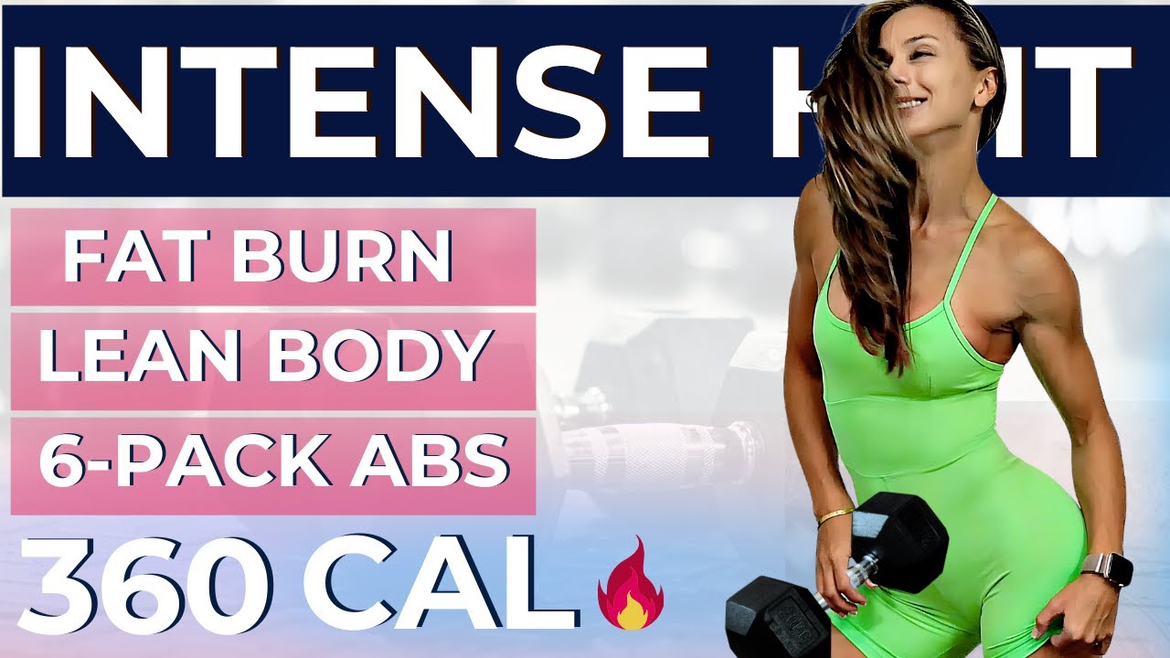 30-min KILLER HIIT Workout +ABS / FAST Weight Loss, Total Body Sculpt, Lean Muscles + Belly Fat Burn