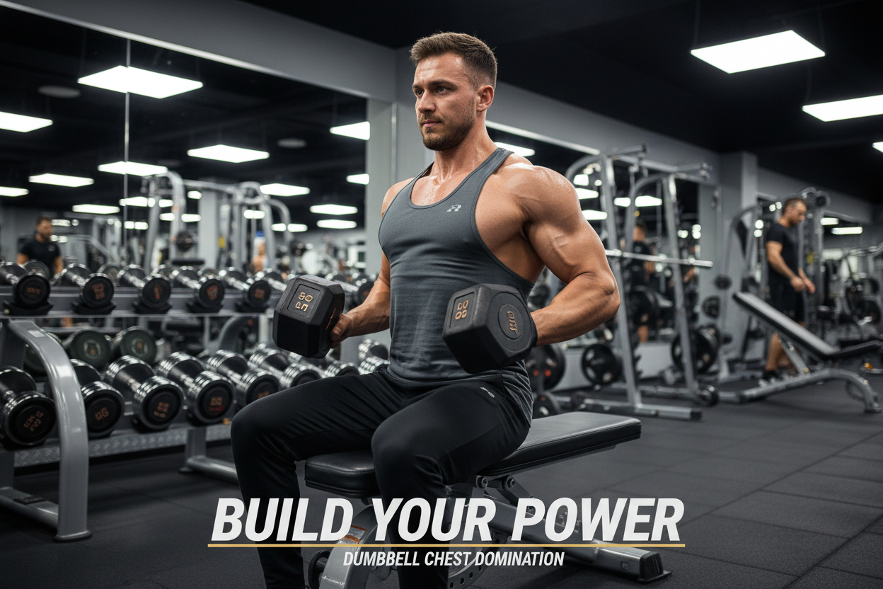 Build a Powerful Chest with This Dumbbell Workout Routine