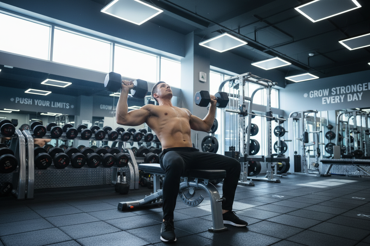 Build a Stronger Chest with Dumbbell and Free Weight Workouts