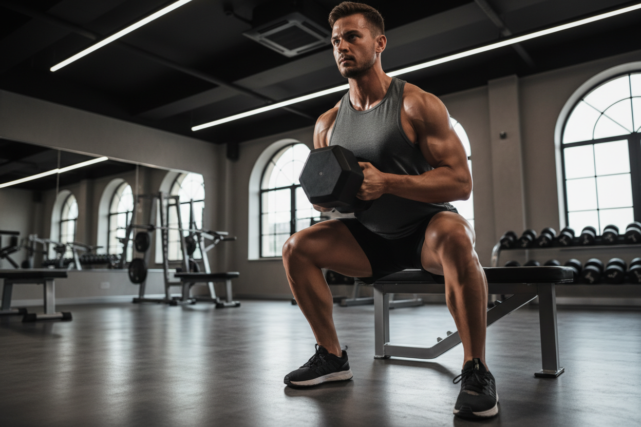 Build Massive Legs With The Best Dumbbell Quad Exercise