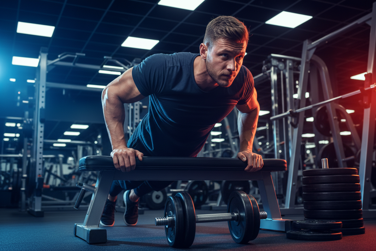 Build Strength Fast with a 30-Minute Chest & Tricep Workout