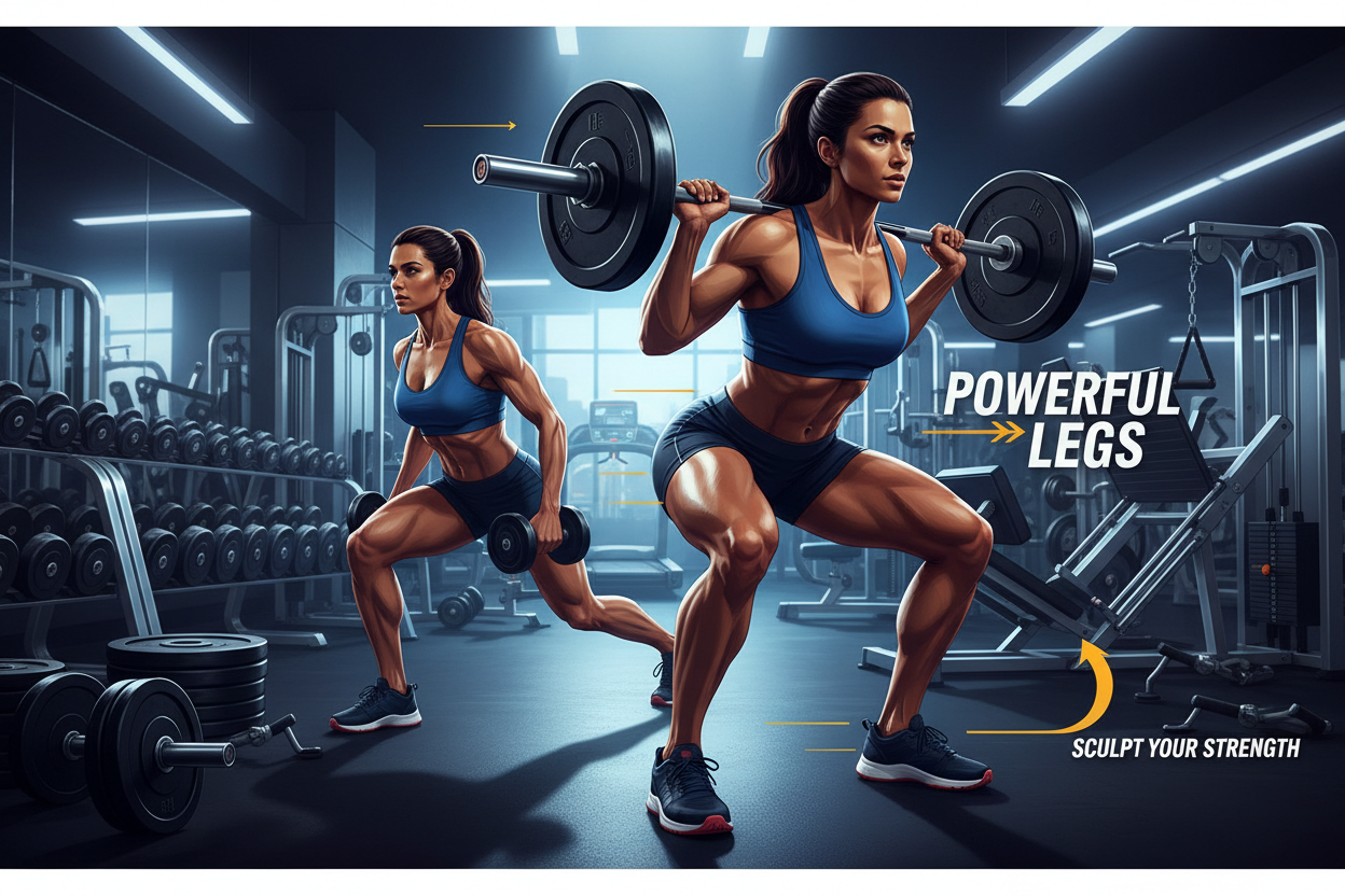 Build Strong, Sculpted Legs: Your Guide to the Most Effective Gym Movements