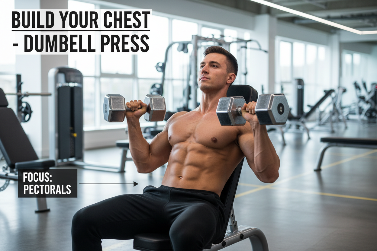 Build Stronger Chest Muscles with Effective Dumbbell Exercises