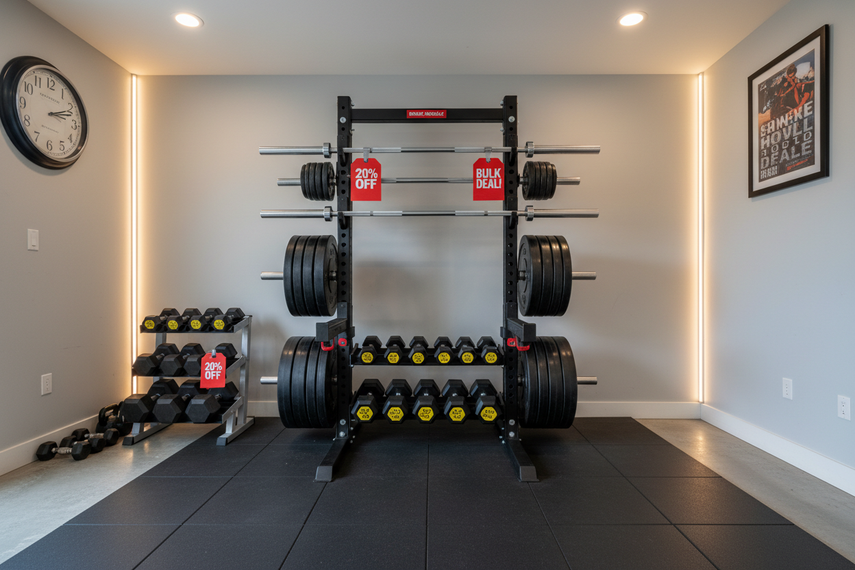 Building a Home Gym: How to Score the Best Deals on Barbells and Weights