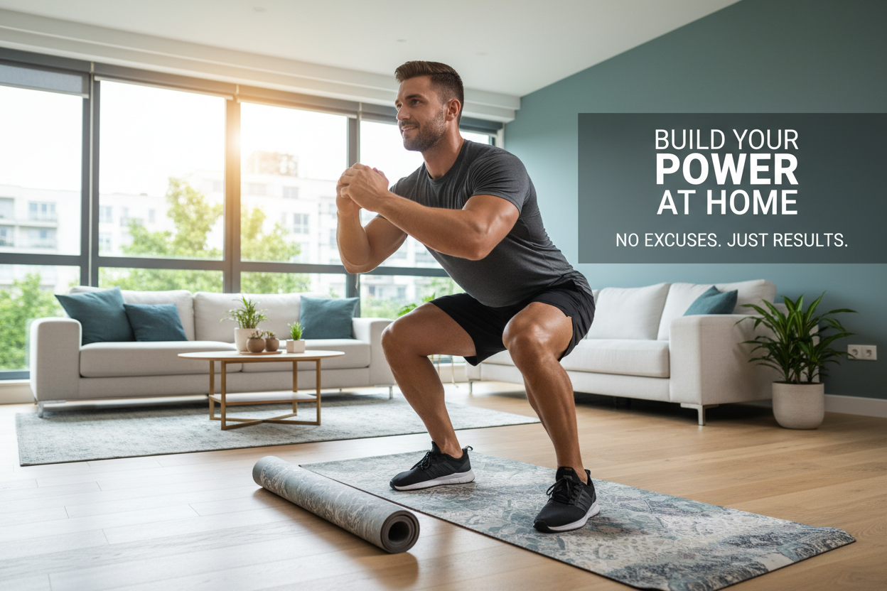 Built at Home: The Ultimate Leg Guide for Men Who Hate the Gym