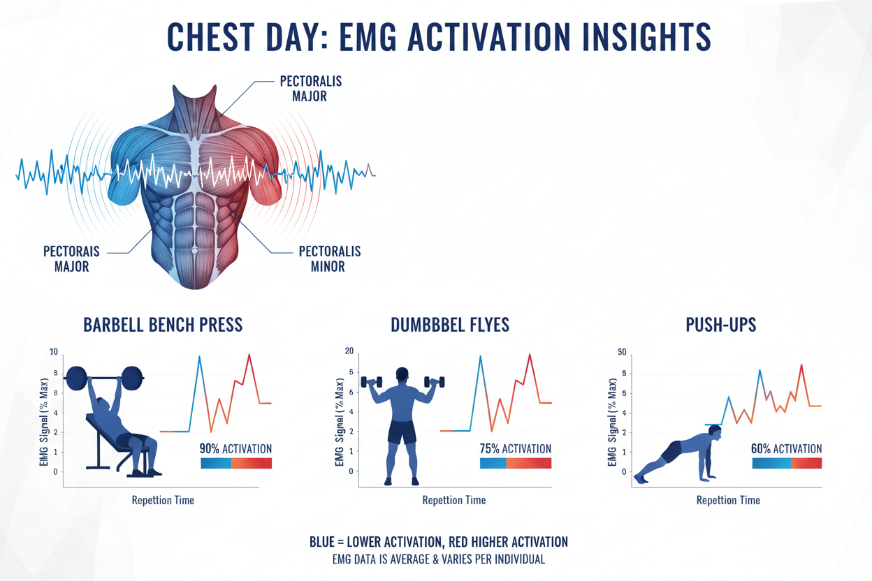 Chest Exercises EMG Insights for Maximum Muscle Activation