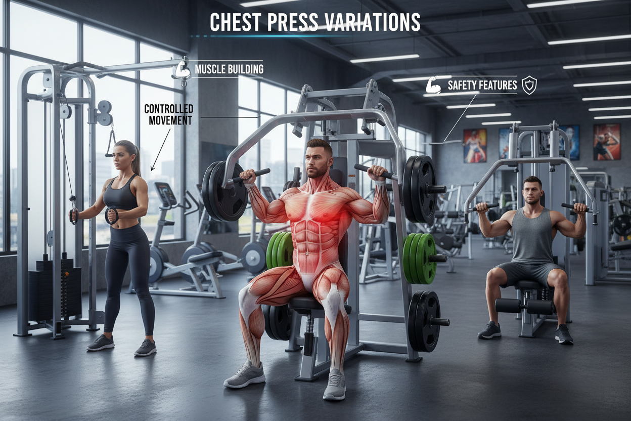 Chest Press Machines: Benefits, Variations, and Effectiveness