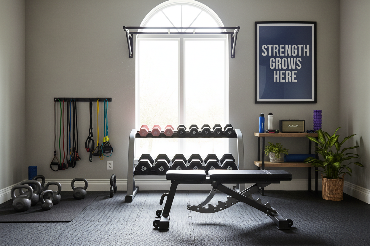 Choosing the Best Home Gym Setup for Strength and Full-Body Workouts