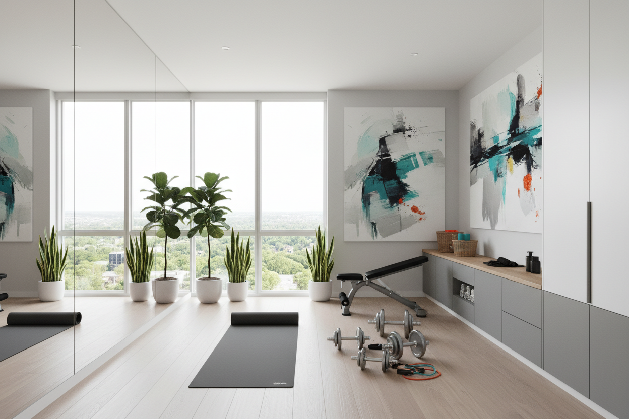 Designing the Coolest Home Gym for Your Lifestyle