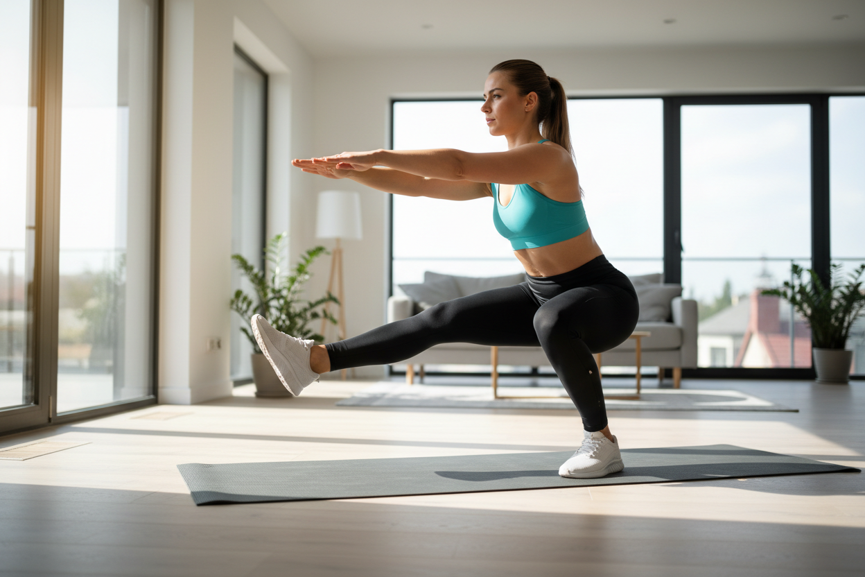 Ditch the Barbell: How to Build Strong Legs at Home With Zero Equipment