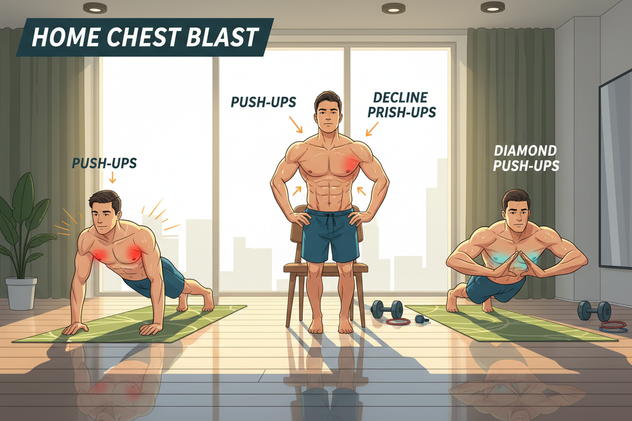 Effective Chest Workouts You Can Do at Home for Men