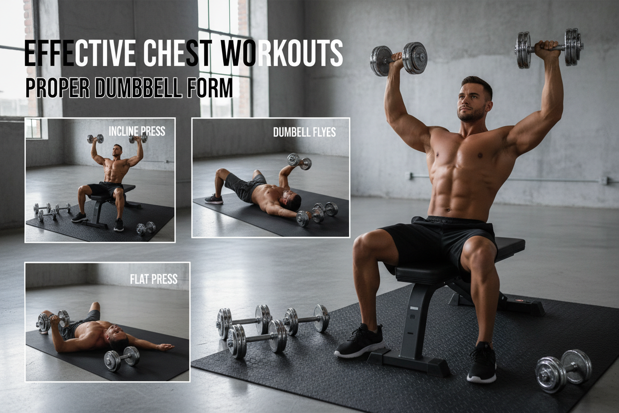 Effective Chest Workouts You Can Do with Just Dumbbells