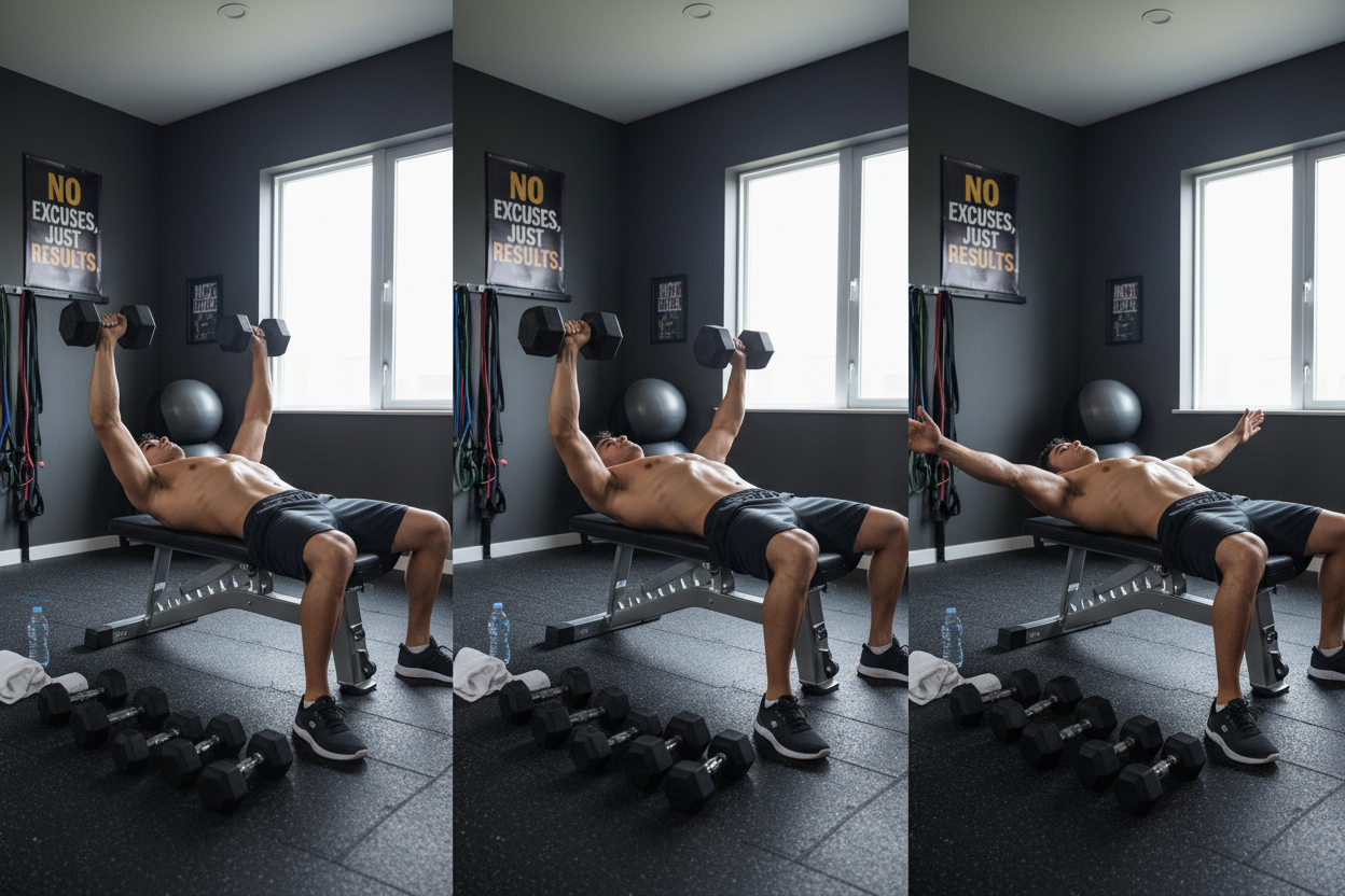 Effective Dumbbell Workouts to Build a Bigger Chest at Home