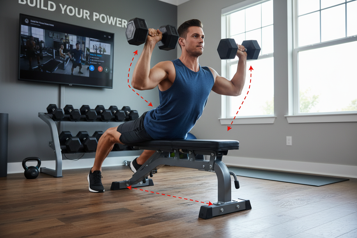 Effective Lower Chest Workouts with Dumbbells You Can Do at Home