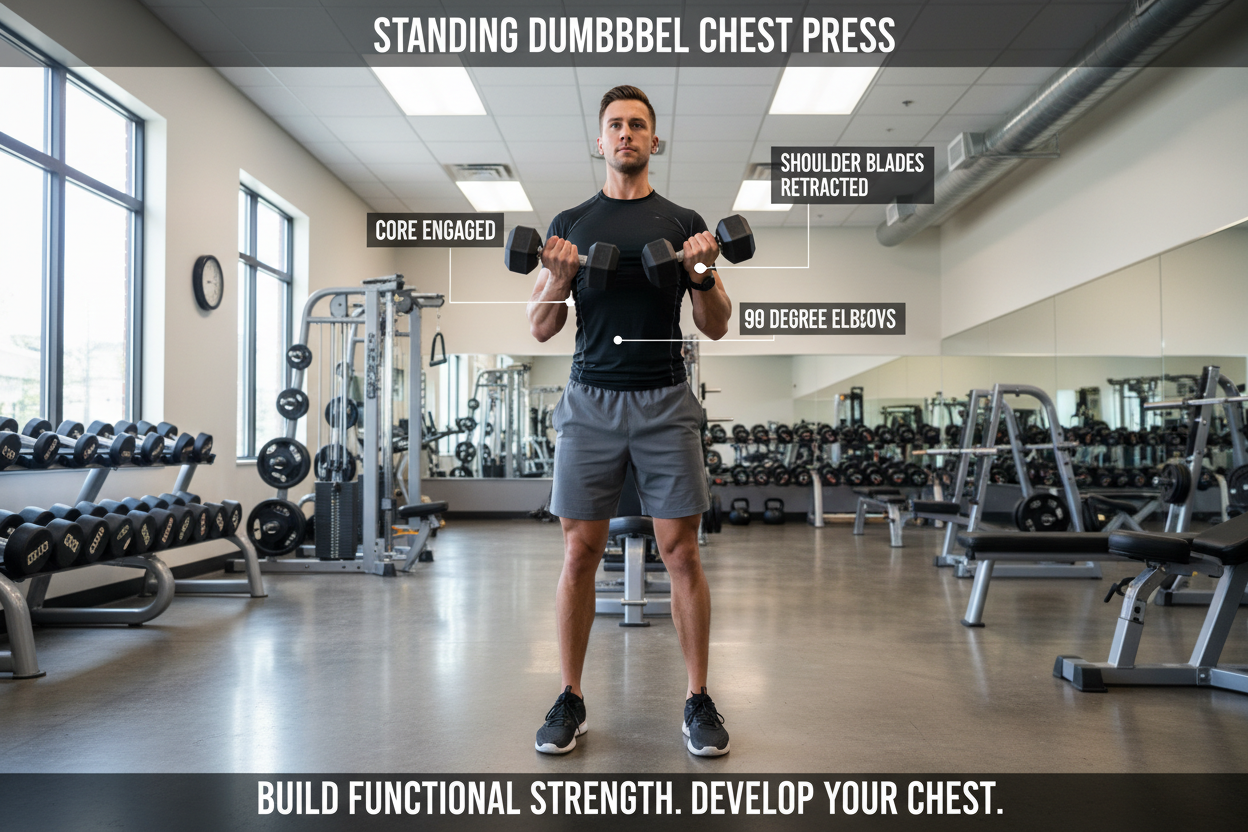 Effective Standing Dumbbell Chest Exercises for a Stronger Upper Body