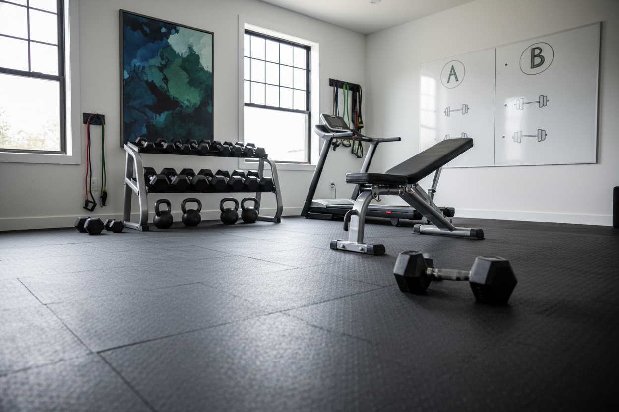 Workout A and B: The Two-Day Alternating Home Gym Setup