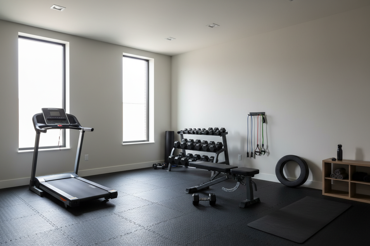 A Zero-Noise Home Total Body Workout for Early Risers