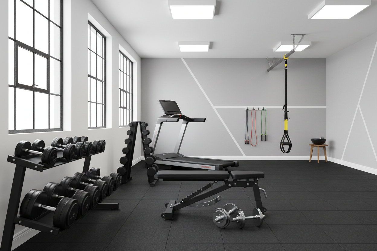 At Home Working Out: Use Your House as a Gym Machine