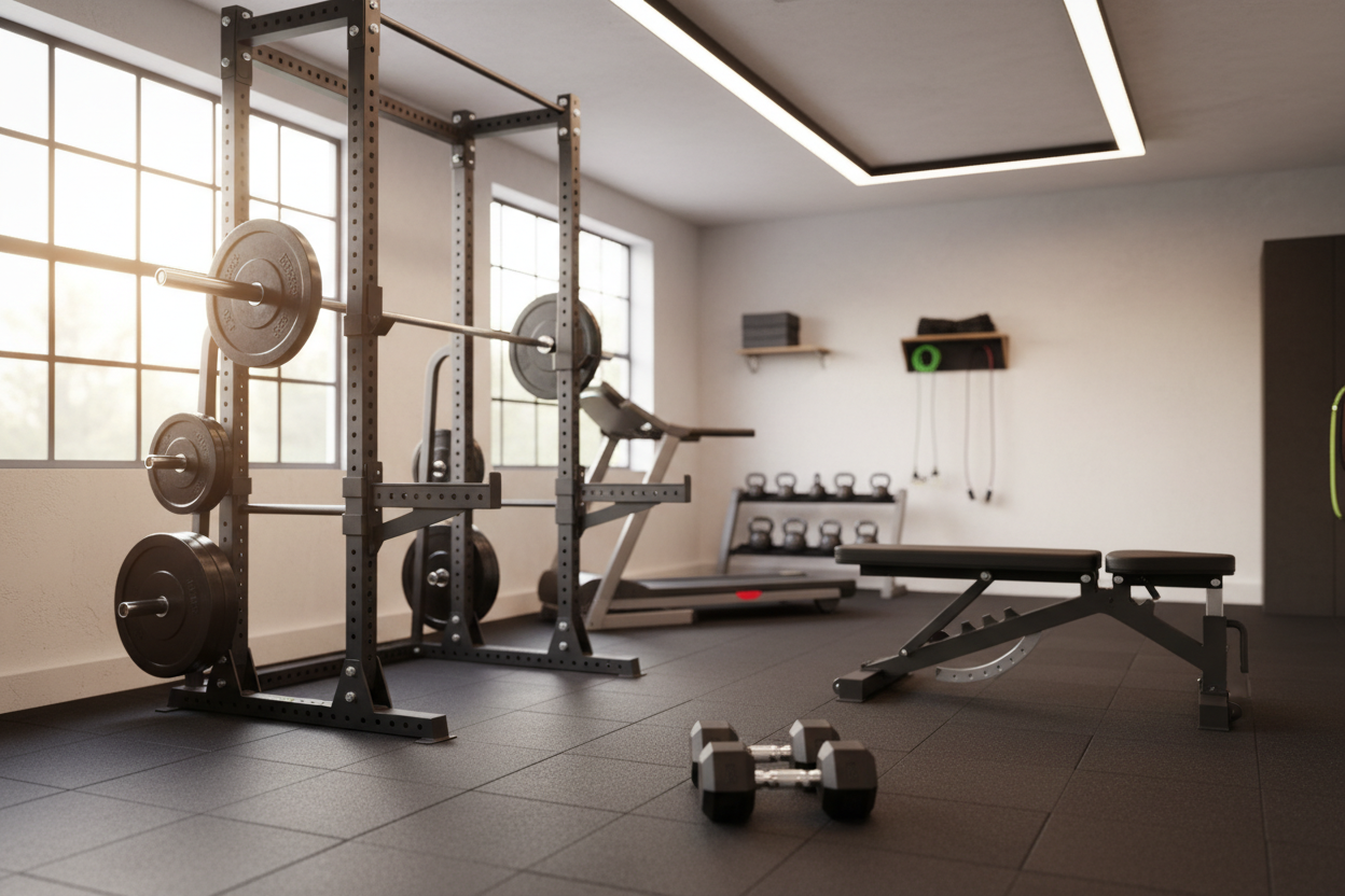Home Gym Workout Routines With Pictures: Form-First Guide