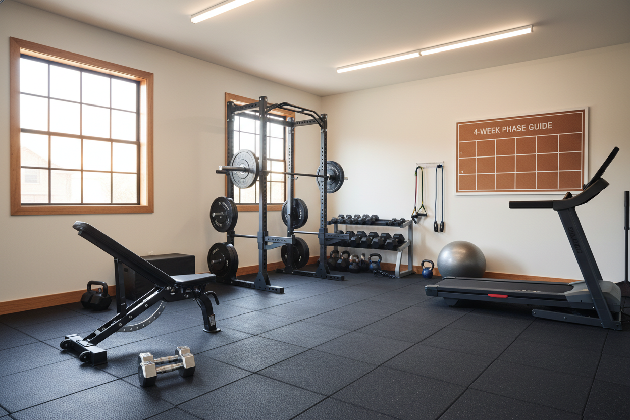 Monthly Home Workout Plan: The 4-Week Phase Guide