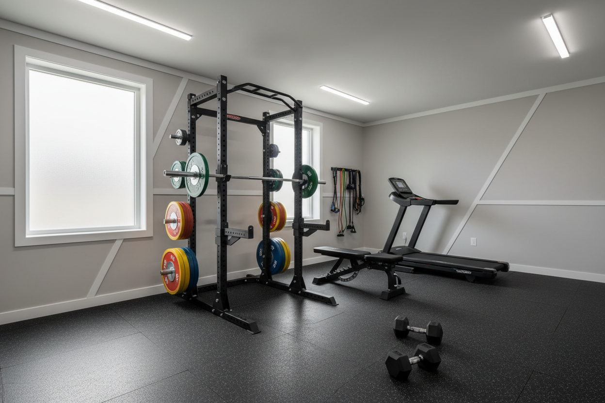How I Built the Best Weightlifting Setup in a 10x10 Garage
