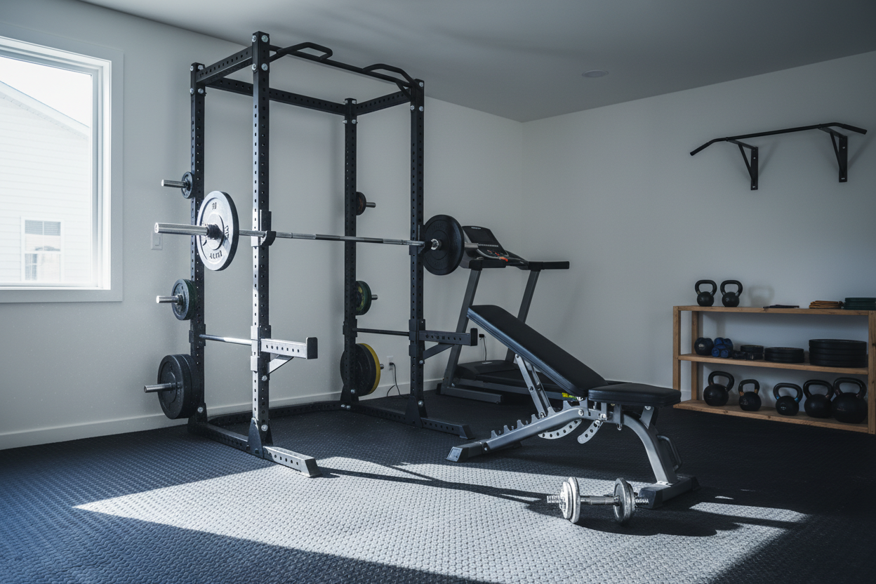 I Ran 3 Great Workout Plans to Build Muscle in My Garage