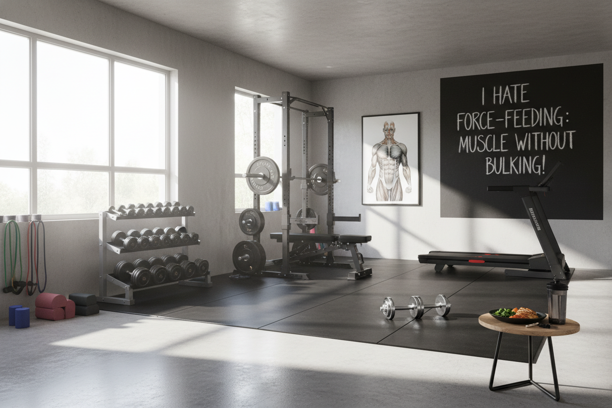 I Hate Force-Feeding: Can You Build Muscle Without Bulking?
