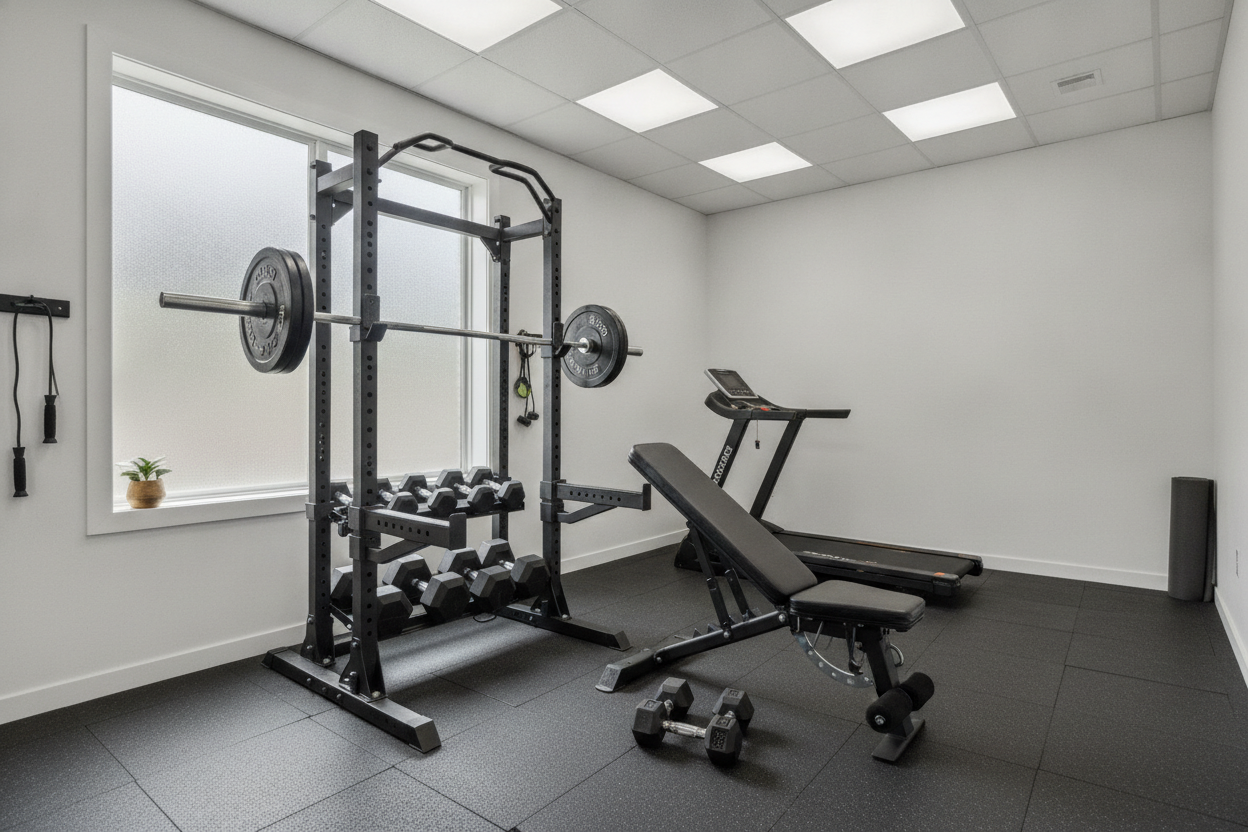 The 3-Piece Gym Set for Home That Actually Replaces a Membership