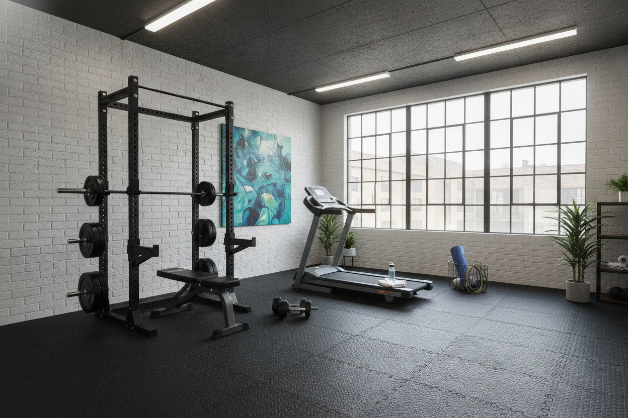 How to Stop Your Fitness Home Gym From Feeling Like a Hotel Room