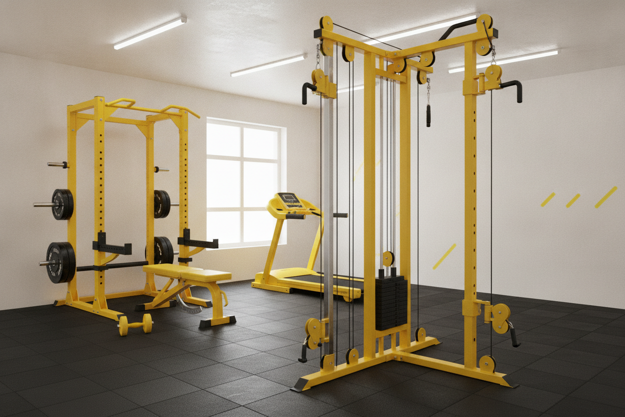 Stop Buying Black Iron: The Case for Yellow Gym Equipment