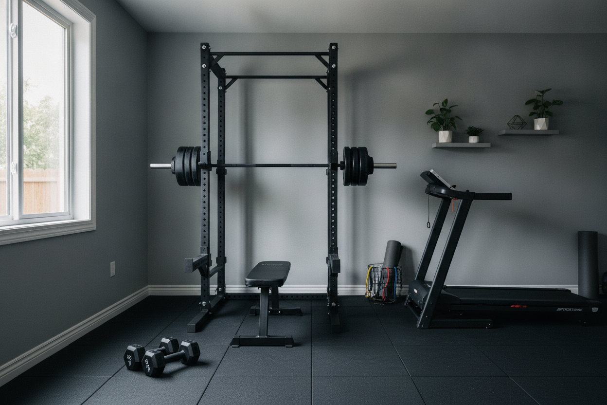 I Stash All My Heavy Workout Equipment for Home in a Closet