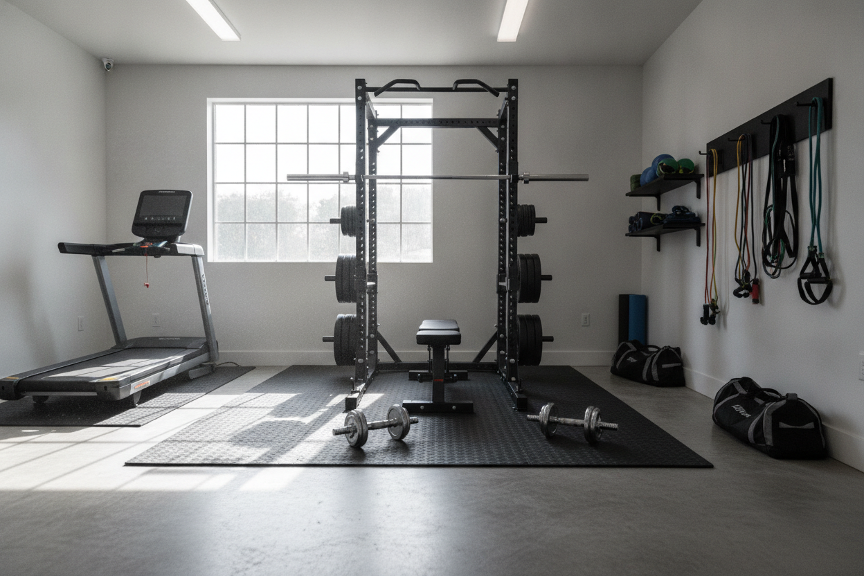 I Built a 2-Person Gym: How to Share Fitness Equipment at Home
