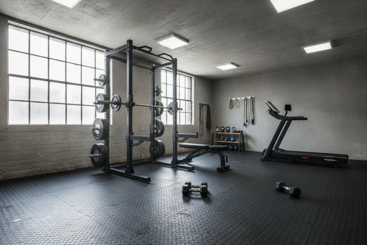 Is the Best Home Gym Fitness Equipment Actually Just a Barbell and Rack?