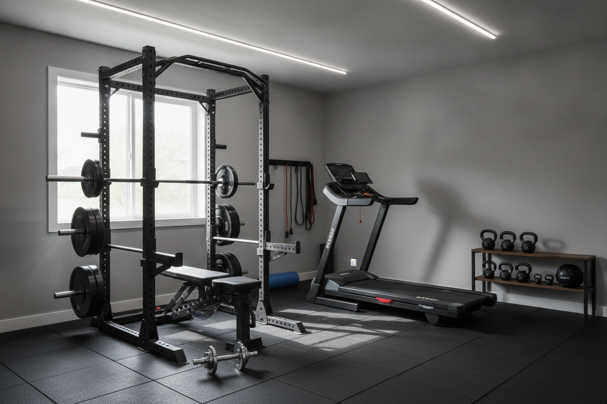 The Only Must Have Equipment for Home Gym Spaces That Actually Gets Used