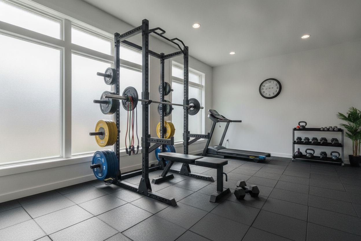 I Tried Building a Home Gym Using Only Big 5 Fitness Equipment