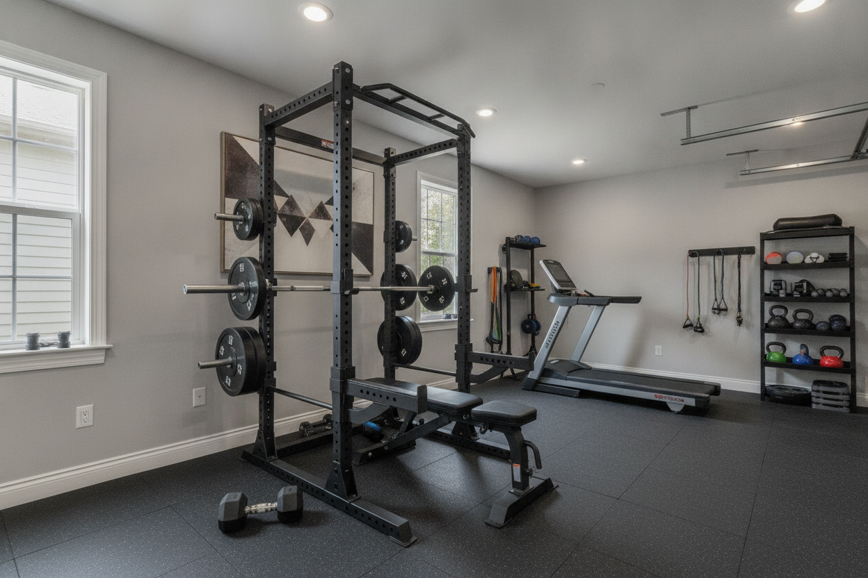 I Built My Entire Garage Setup With Titans Fitness Gear