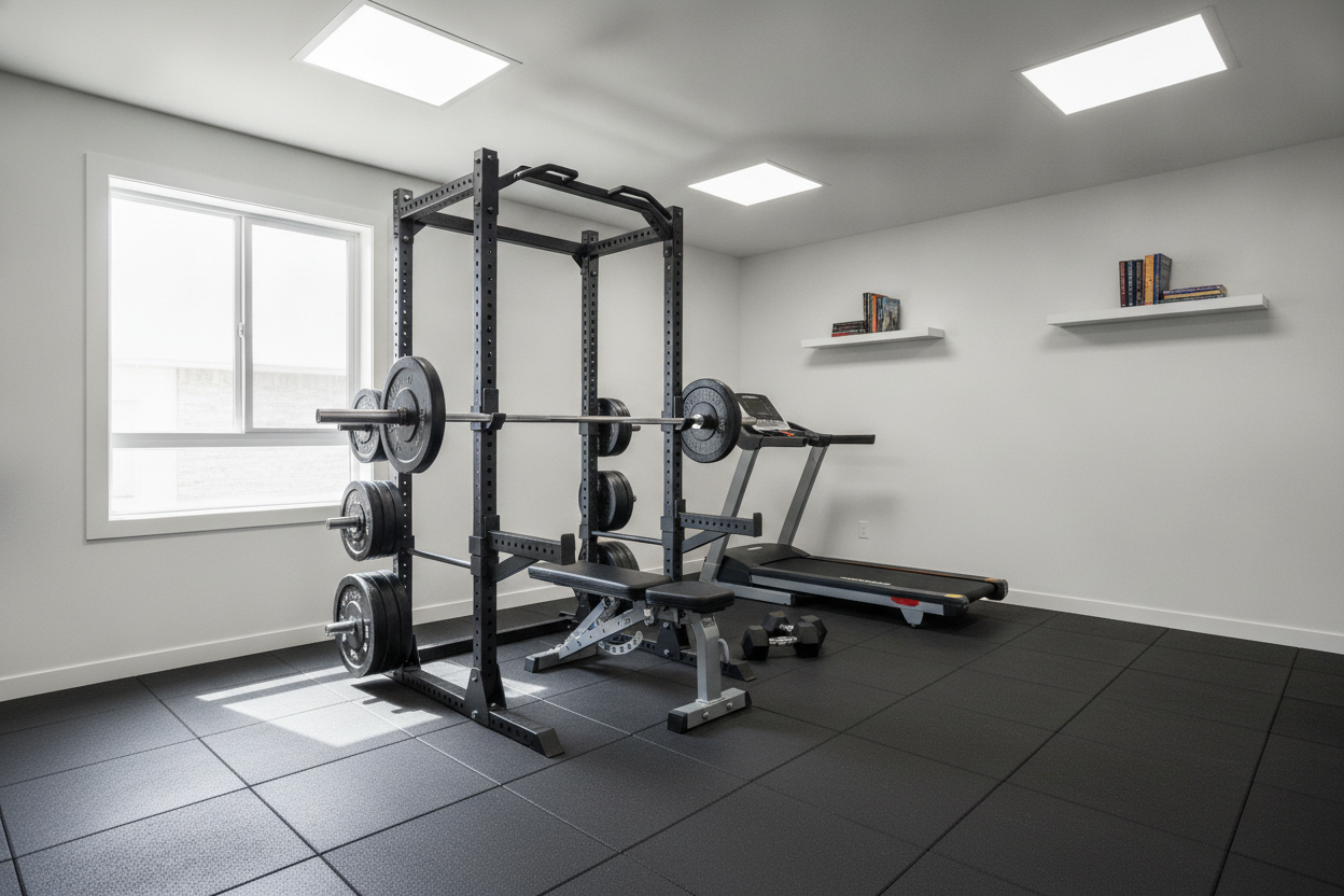 I Used the Science and Practice of Strength Training in My Garage Gym