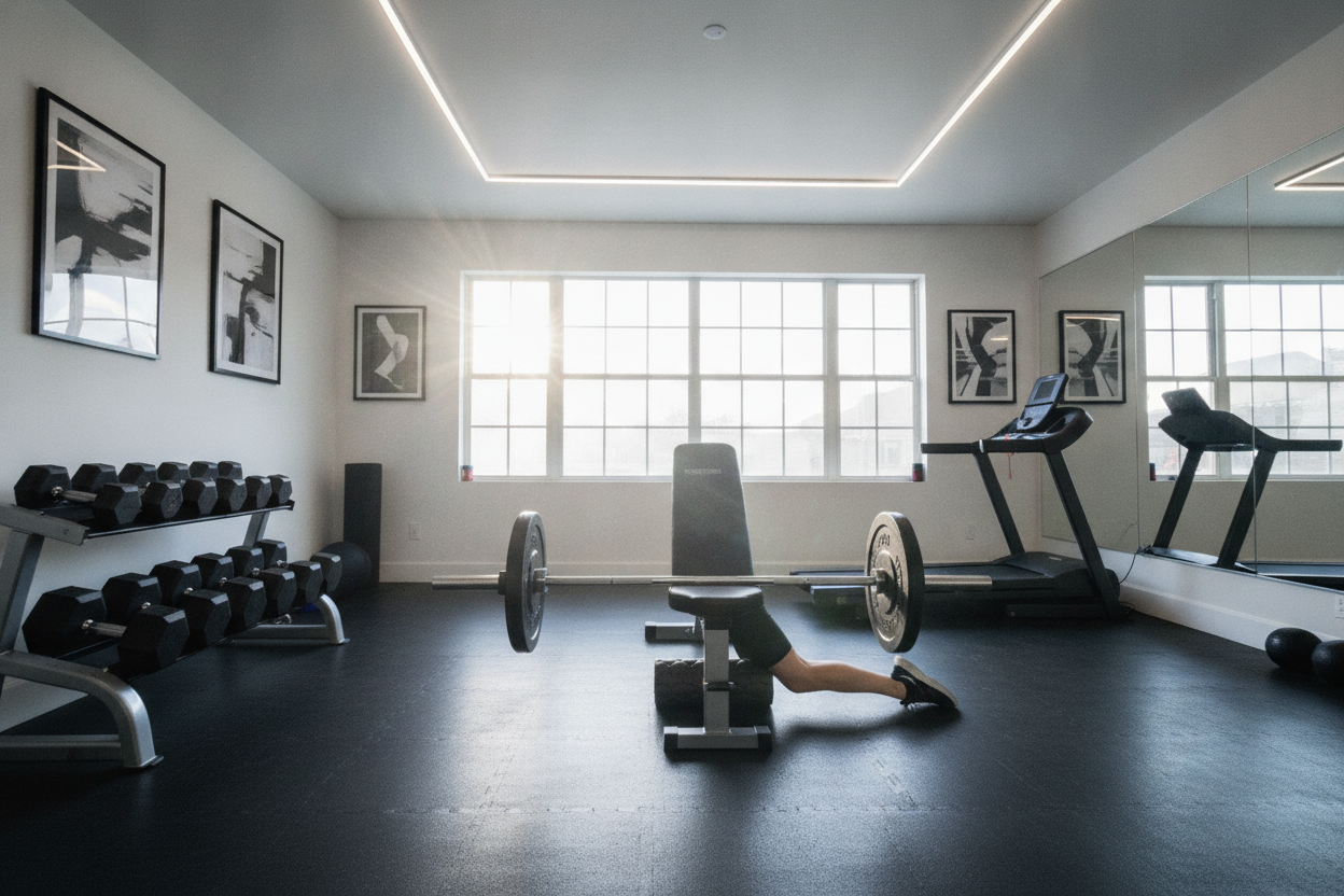 How to Load the One Leg Hip Thrust With Barbell Without Tipping Over