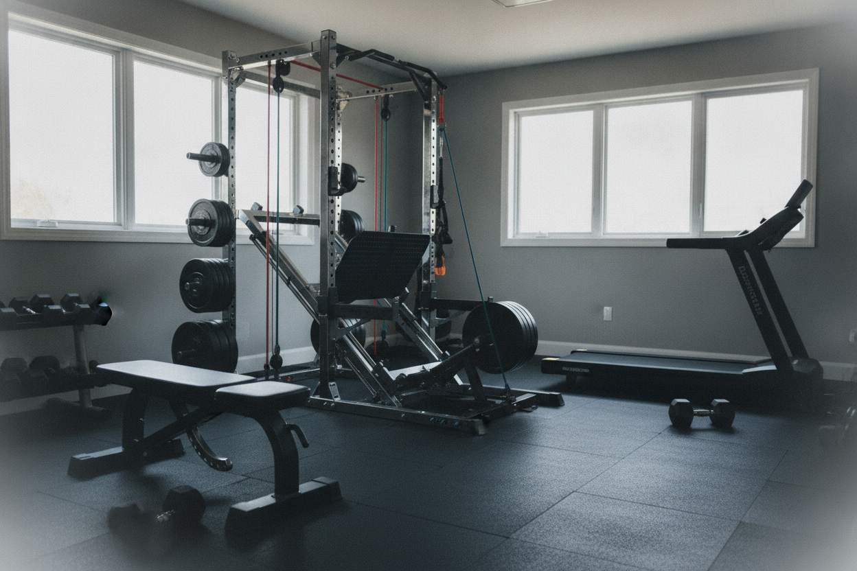 How I Rigged My Home Gym Leg Exercises to Feel Like a $3k Leg Press