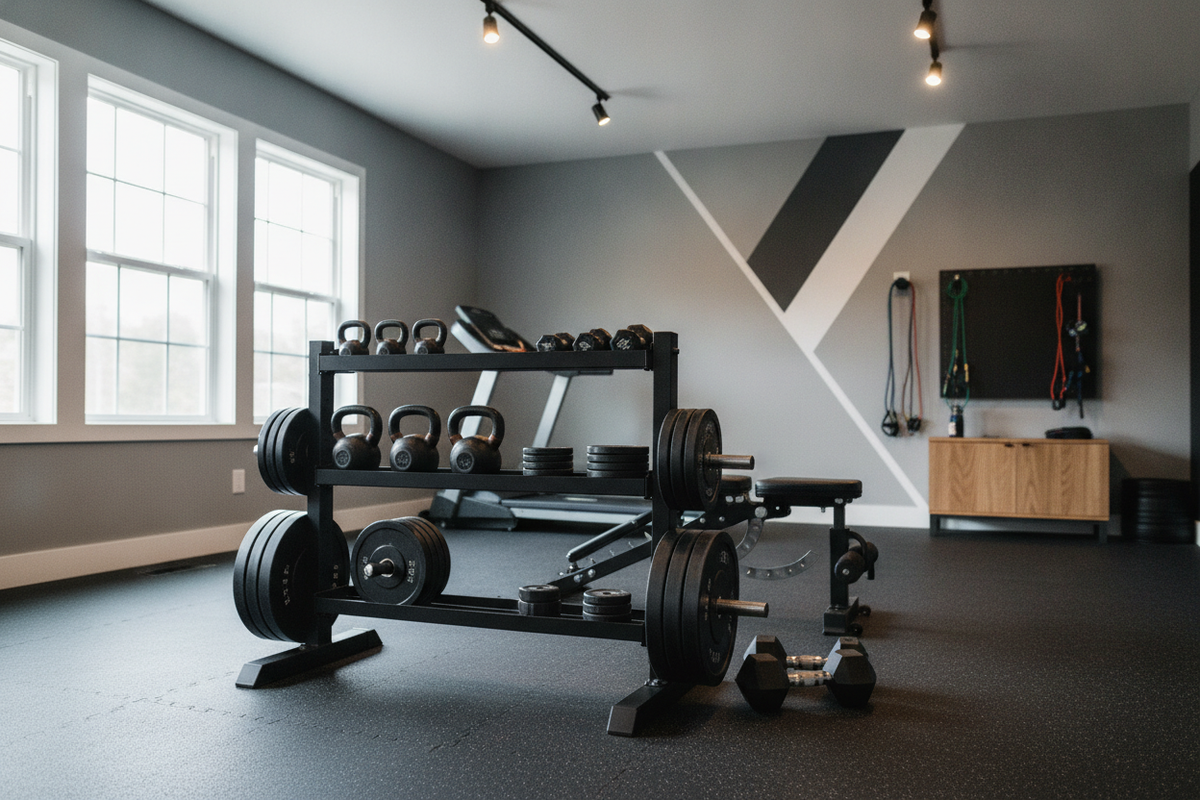 How to Build Up Strength Without Bulking: Neural Training Strategies and Home Gym Setup