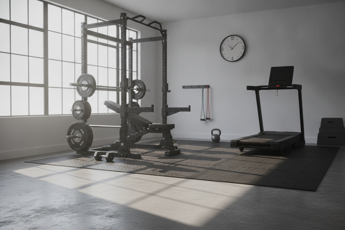 20 Minute Cardio After Weights: Workout Architecture, Modality Selection, and Home Floor Transition Setups