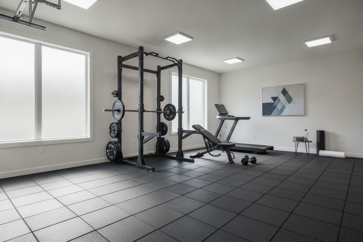 4-Day Split Workout for Beginners: Movement Architecture, Weekly Recovery Pacing, and Home Floor Staging