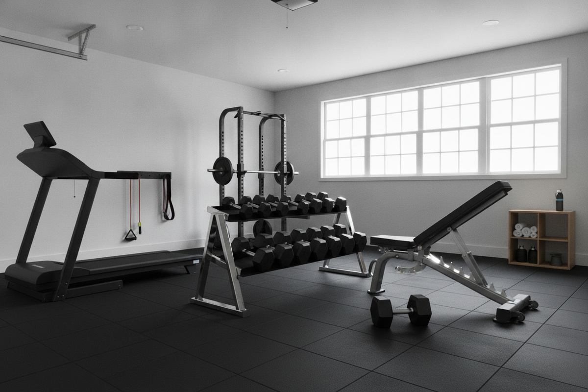 7 Day Muscle Building Workout Plan: Split Architecture, Movement Mechanics, and Home Floor Staging
