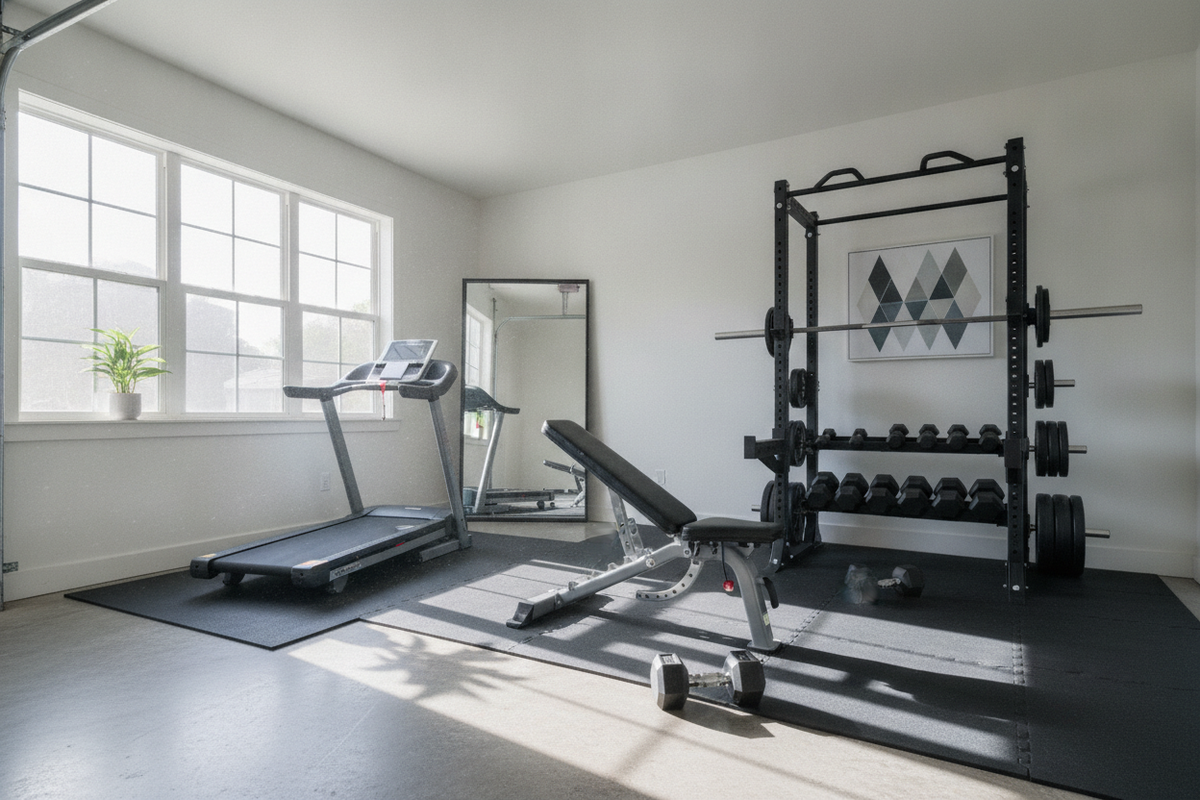 Grow Muscle Naturally: Progressive Overload Framework, Split Design, and Home Floor Staging
