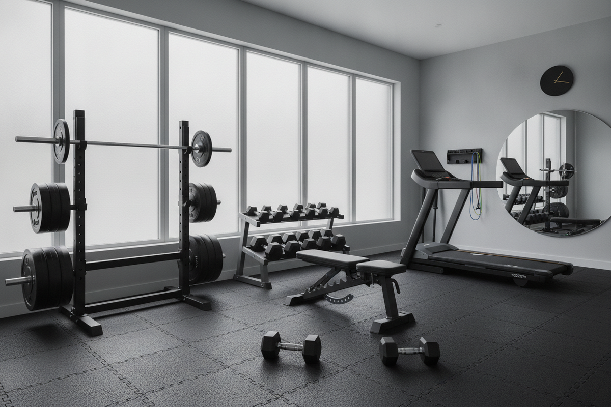 Science-Based Workout Split: Hypertrophy Frameworks, Weekly Structuring, and Home Gym Staging