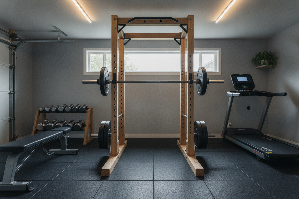 Wooden Squat Rack: Build Tips and Floor Protection