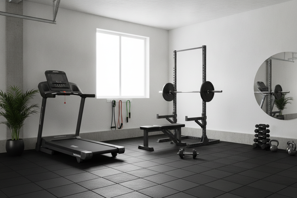 Legs Thighs Workout at Home: Exercises and Floor Setup