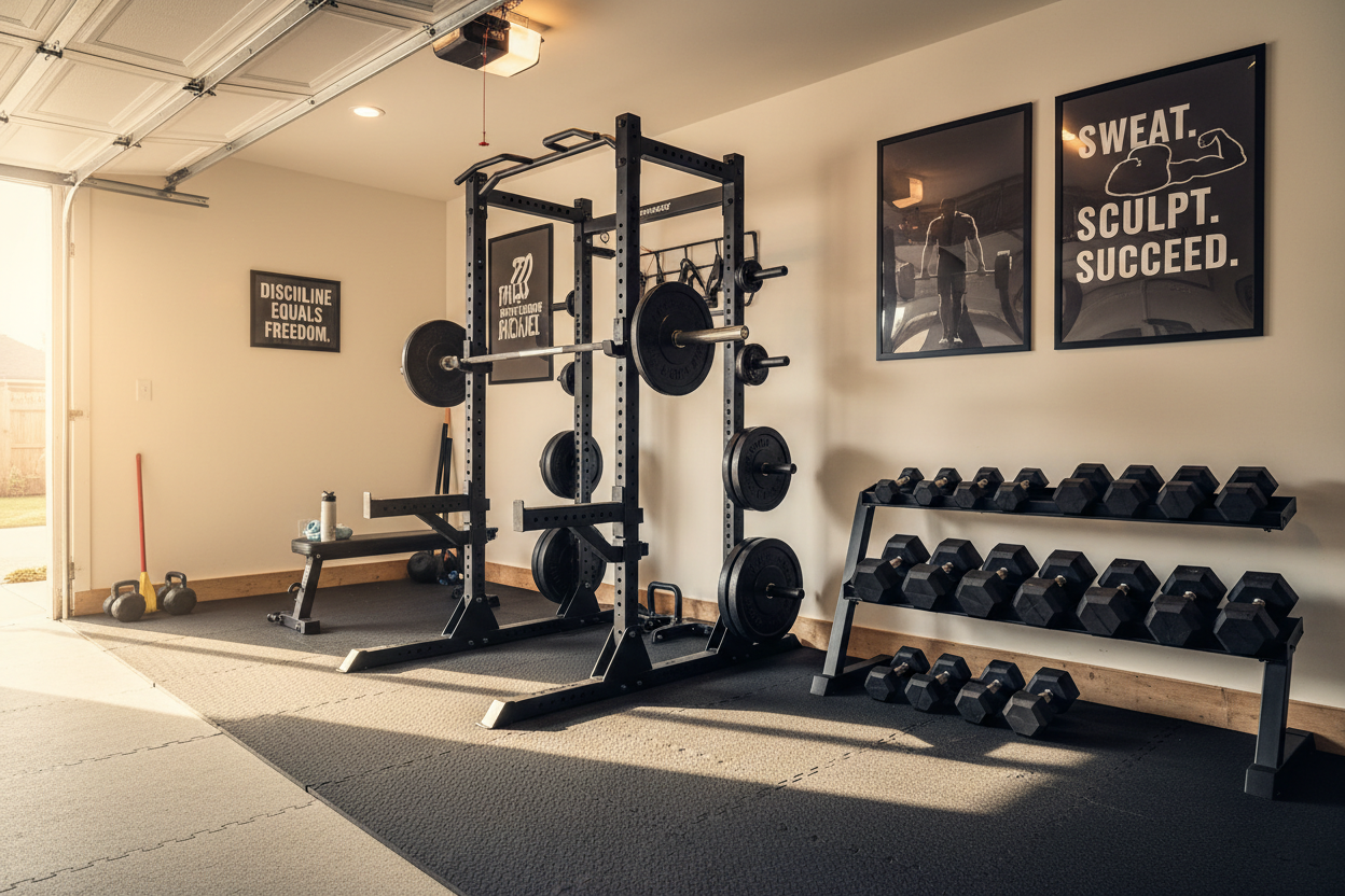 From Garage to Gains: Building Your Dream Squat Rack and Staying Motivated