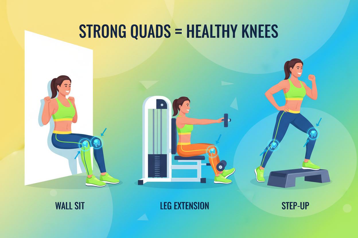 How to Build Stronger Knees With Easy Quad Exercises