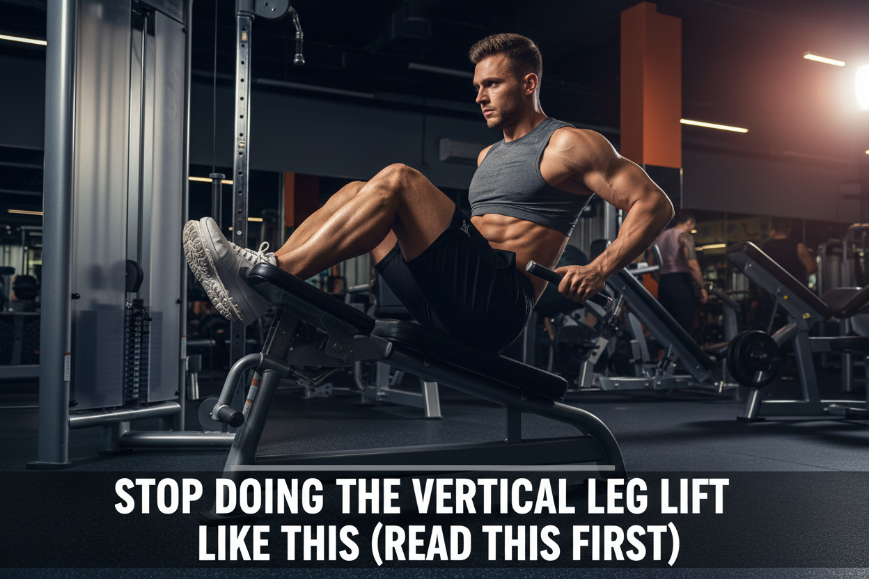 Stop Doing The Vertical Leg Lift Like This (Read This First)